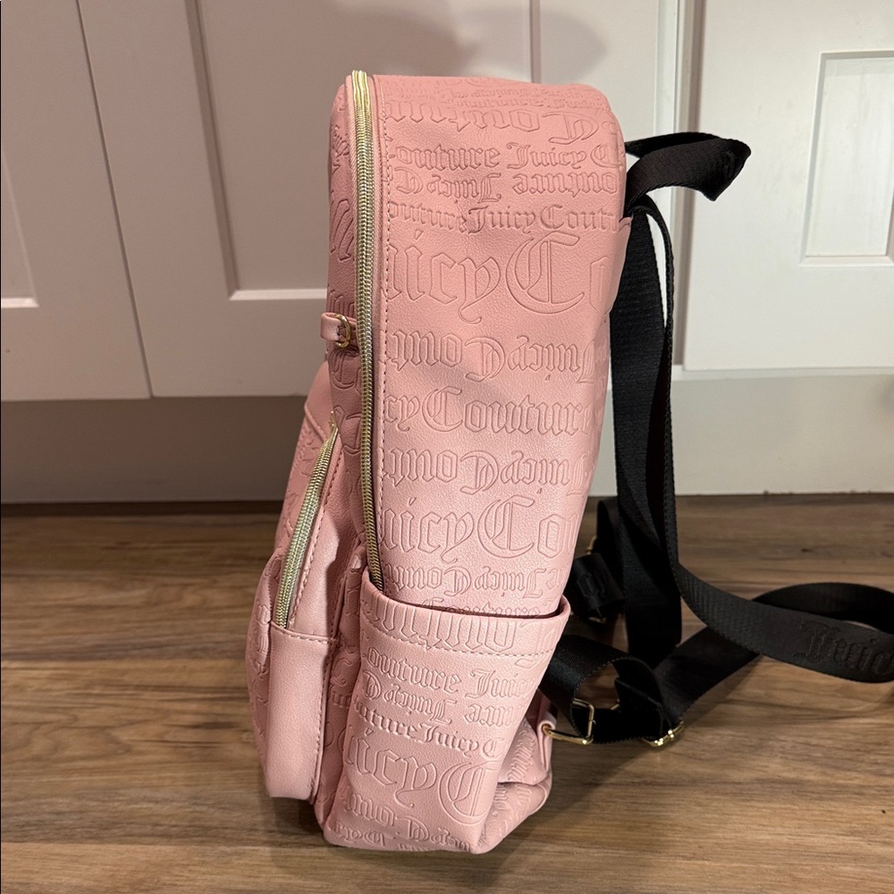 Juicy Couture Embossed Pink Backpack - Picture 2 of 8